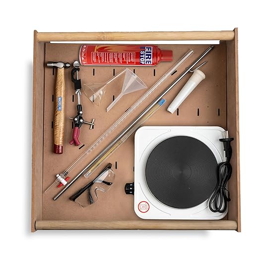 STEMUL8, Lab-in-A-Box | Science Experiments Kit for Home - for 8th to 10th Graders | Containing Over 150+ Experiments in Physics, Chemistry & Biology (Grade 8 to Grade 10)