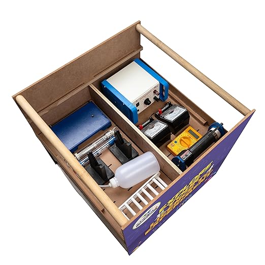 STEMUL8, Lab-in-A-Box | Science Experiments Kit for Home - for 8th to 10th Graders | Containing Over 150+ Experiments in Physics, Chemistry & Biology (Grade 8 to Grade 10)