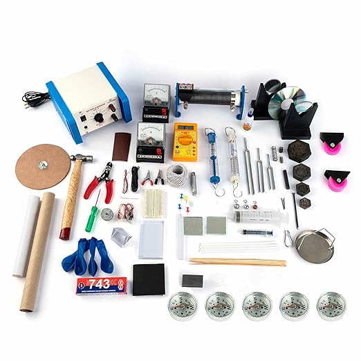 STEMUL8, Lab-in-A-Box | Science Experiments Kit for Home - for 8th to 10th Graders | Containing Over 150+ Experiments in Physics, Chemistry & Biology (Grade 8 to Grade 10)